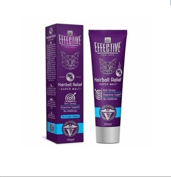 Delibon Effective Hairball Relief Super Kedi Tüy Yumak Engelleyici Malt 100 Gr