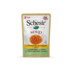 Schesir Ton Balıklı Balkabaklı Kedi Çorbası 85 Gr