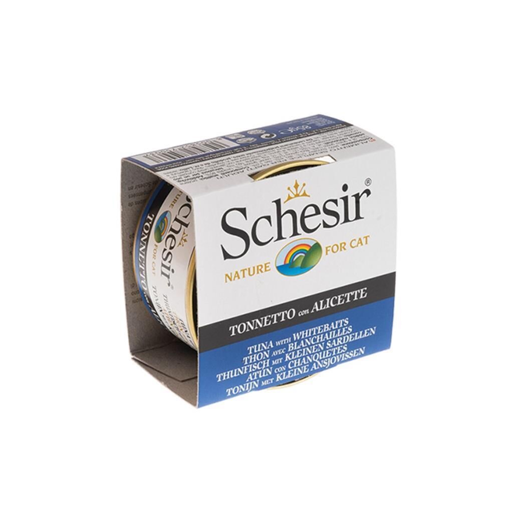 Schesir Ton Balıklı ve Hamsili Jöleli Yavru Kedi Konservesi 85 Gr