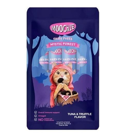 Moochie Sıvı Kedi Ödülü Ton-Mantar 5x15 Gr