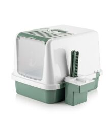 Handy Plast Comfy10A  Aksesuarlı Kapalı Kedi Tuvaleti