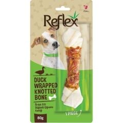 Reflex Ördek Etli Düğüm Kemik Köpek Ödülü 80 gr