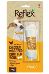 Reflex Tavuk Etli Düğümlü Kemik 40 Gr