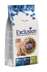 Exclusion Monoprotein Tavuklu ve Narlı Düşük Tahıllı Kısırlaştırılmış Kedi Maması 1,5 kg