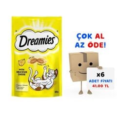 Dreamies Peynirli Kedi Ödülü 60 Gr X 6'lı Paket