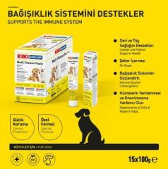 Kiki Excellent Köpek Multi Vitamin Paste Macun 100 Gr