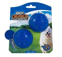 Chuckit! Super Crunch 2'li Köpek Çekiştirme Topu (Orta Boy)