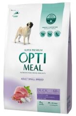 Optimeal Ördek Etli ve Esmer Pirinçli Küçük Irk Yetişkin Köpek Maması 4kg