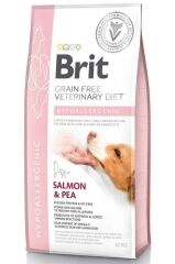 Brit Veterinary Diet Hypo-Allergenic Somonlu Tahılsız Köpek Maması 12 Kg