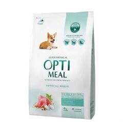 Optimeal Hindili ve Pirinçli Yavru Köpek Maması 4kg