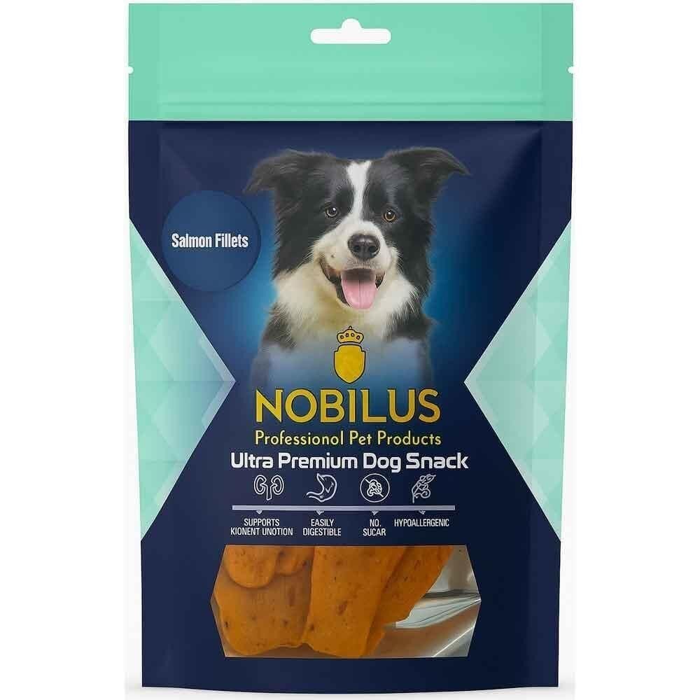 Nobilus Köpek Ödül Maması Somon Fileto 80 Gr