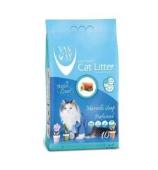 VanCat Marsilya Sabunlu İnce Kedi Kumu 10 Kg