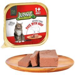 Jungle Dana Etli Kıyılmış Yetişkin Kedi Konservesi 100 g