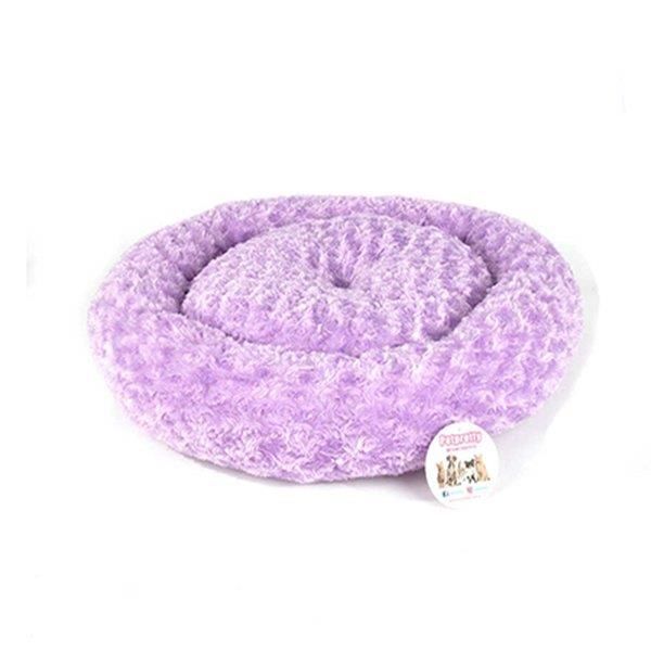 PetPretty Simit Yatak Peluş Lila  55x55cm