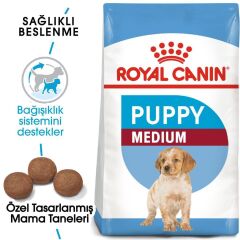 Royal Canin Orta Irk Yavru Kuru Köpek Maması 4 kg