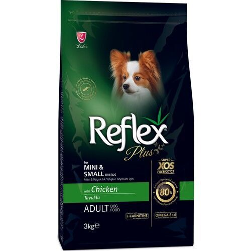 Reflex Plus Küçük Mini Irk Tavuklu Yetişkin Köpek Maması 3 Kg