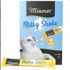 Miamor Milky Shake Tavuklu Sıvı Kedi Ödül Maması 20 gr (4'lü)
