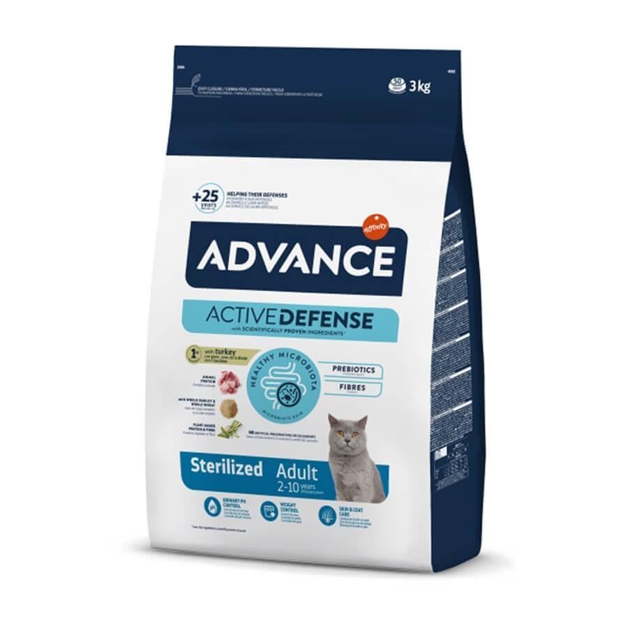 Advance Hindi Etli Kısırlaştırılmış Kedi Maması 3 kg