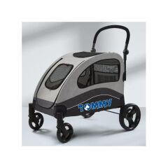 Tommy Evcil Hayvan Arabası Maxi Boy Gri 90*73*108 Cm