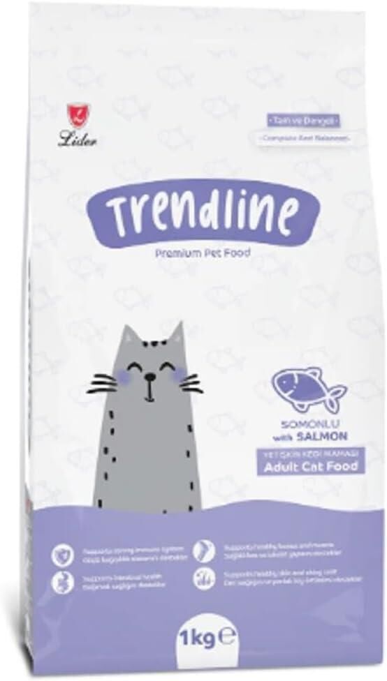 Trendline Somonlu Kedi Maması 1 Kg