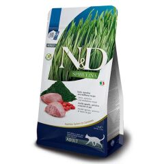 N&D Spirulina Kuzulu Tahılsız Yetişkin Kedi Maması 1,5kg