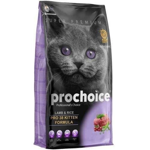 ProChoice Pro 38 Kuzulu Ve Pirinçli Yavru Kedi Maması 15 Kg