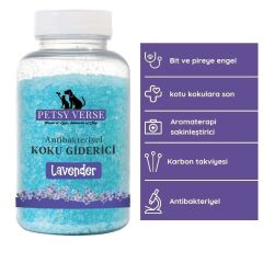Petsy Verse Lavanta Kokulu Kedi Kumu Koku Giderici 220gr