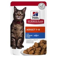 Hills Gravy Okyanus Balıklı Yetişkin Kedi Konservesi 85 Gr