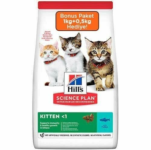 Hills Kitten Ton Balıklı Yavru Kedi Maması 1.5 Kg