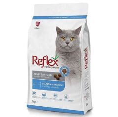 Reflex Salmon Anchovy Somonlu ve Hamsili Yetişkin Kedi Maması 2 Kg
