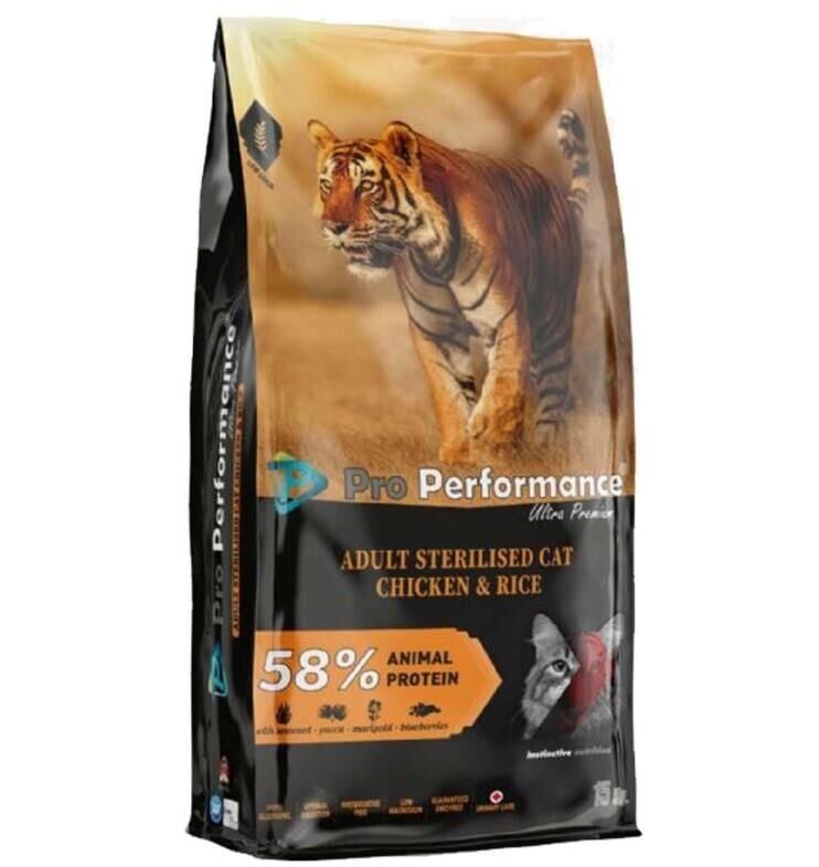 Pro Performance Kısırlaştırılmış Tavuklu Kedi Maması 15 Kg