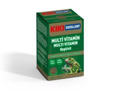 Kiki Excellent Sürüngen ve Amfibiler İçin Multivitamin Tozu 100 Gr