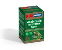 Kiki Excellent Sürüngen ve Amfibiler İçin Multivitamin Tozu 50 Gr