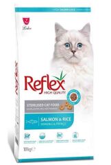 Reflex Somonlu Kisirlastirilmis Kedi Mamasi 10 Kg