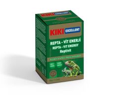 Kiki Excellent Sürüngen ve Amfibiler İçin Repta-Vit Enerji Tozu 50 Gr