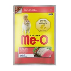Meo Pouch Jöle İçinde Ton Balıklı Ve Alabalıklı Kedi Konservesi 80 Gr