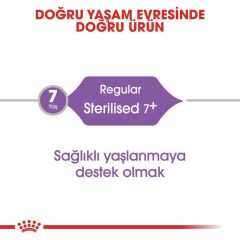 Royal Canin  +7 Yaş Üzeri Kısırlaştırılmış Kedi Maması 1,5 Kg