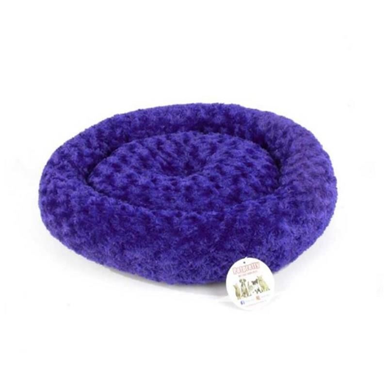 PetPretty Simit Yatak Peluş Mor  55x55cm