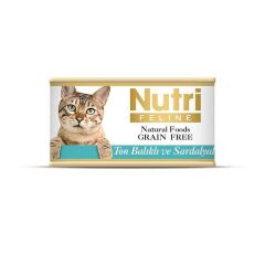 Nutri Tahılsız Ton Balık Sardalyalı Kedi Konservesi 85 Gr