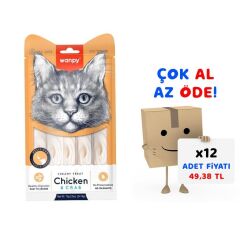 Wanpy Tavuk-Yengeç  Krema Likit Kedi Ödülü 5x14 Gr 12'li Paket
