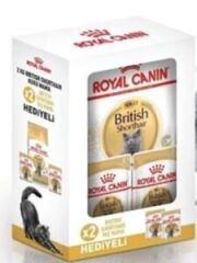 Royal Canin British Bundle Kedi Mamasi 2 Kg + 2 Adet Yaş Mama