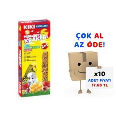 Kiki Excellent Ballı Kraker 3 Adet ( MUHABBET ) 10'lu Paket