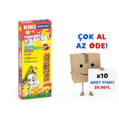 Kiki Excellent Yumurtalı  Kraker 3 Adet ( Muhabbet ) 10'lu Paket