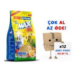 Kiki Excellent Kuş Max Menu Ballı Muhabbet Yemi 500 Gr 12'li Paket