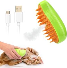 Buharlı Kedi Köpek Masaj Fırçası