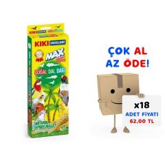 Kiki Excellent Kuş Doğal Dal Darı 18'li Paket