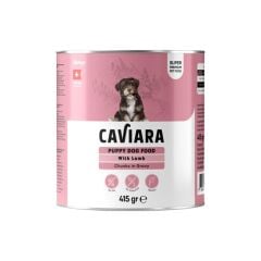 Caviara Sos İçinde Et Parçacıklı Kuzu Etli Yavru Köpek Konservesi 415 Gr
