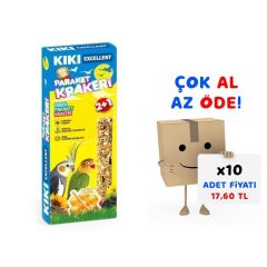 Kiki Excellent Ballı Kraker 3 Adet ( PARAKET ) 10'lu Paket