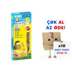 Kiki Excellent Ballı Kraker 3 Adet ( KANARYA ) 10'lu Paket