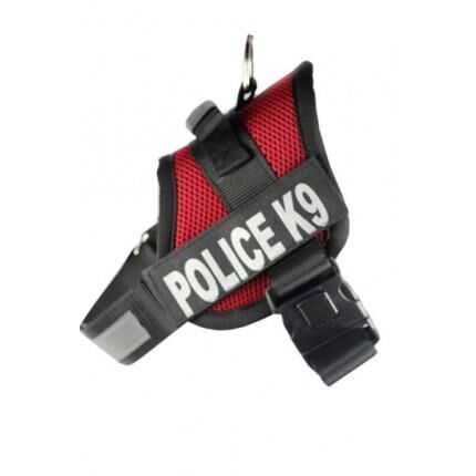Dog Police Göğüs Tasması No:2 - Kırmızı